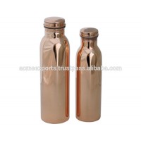 100% Pure Copper Bottle Set of 2 | Copper Bottle 600ml , 900ml