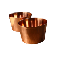 Small Copper Single Serving Bowls